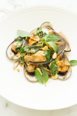 Lezzetli kızarmış midye