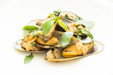 Lezzetli kızarmış midye