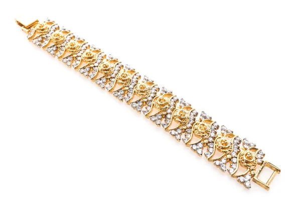 Bracciale in oro di lusso — Foto Stock