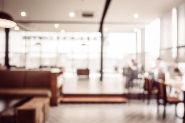 Blur coffee shop interior — Stock Photo, Image