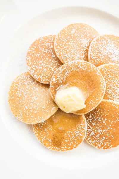 Pancake with butter on top — Stock Photo, Image