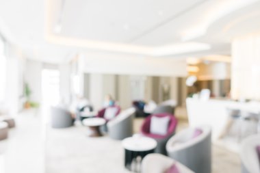 Otel lobisinde bulanıklık