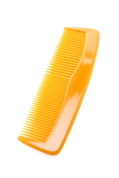 Hair comb on white — Stock Photo, Image