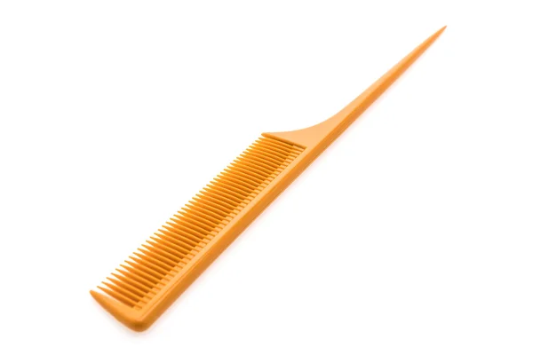 Hair comb on white — Stock Photo, Image