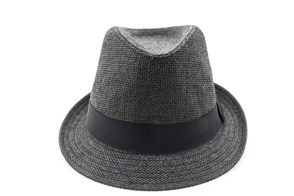 Γκρι καπέλο για τον άνθρωπο — Φωτογραφία Αρχείου