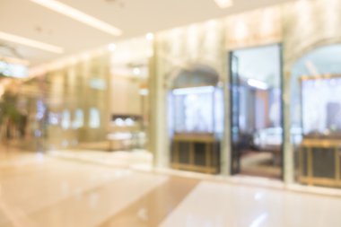 Soyut bulanık alışveriş merkezi