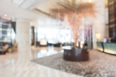 otel lobi salonu bulanıklık