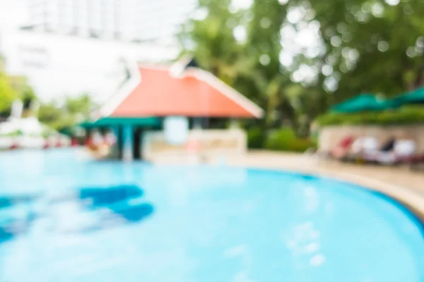 Abstract blur outdoor swimming pool — Stock Photo, Image