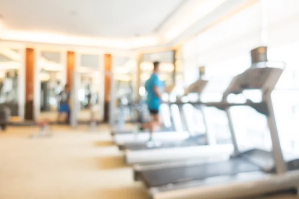 Gimnasio borroso y sala de fitness —  Fotos de Stock