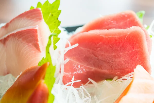 Sashimi fresco crudo — Foto Stock