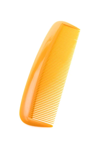 Hair comb on white — Stock Photo, Image