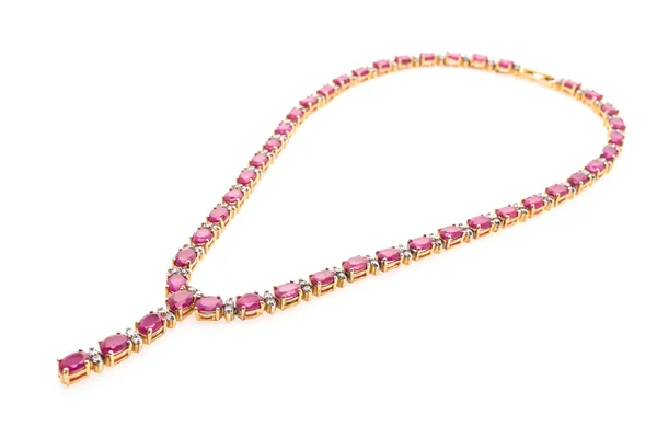Krásný náhrdelník šperky — Stock fotografie
