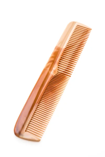 Hair comb on white — Stock Photo, Image