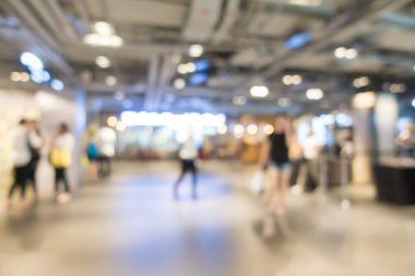 Soyut bulanık alışveriş merkezi