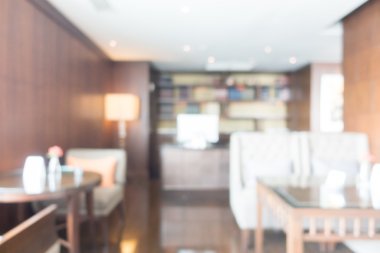 Otel lobi salonu bulanıklık