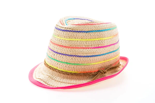 Cappello da spiaggia di paglia — Foto Stock