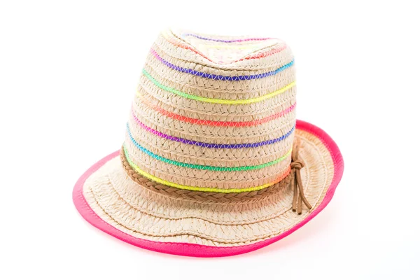 Sombrero de playa de paja —  Fotos de Stock