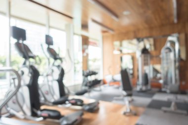Spor salonu ve fitness salonu bulanıklık
