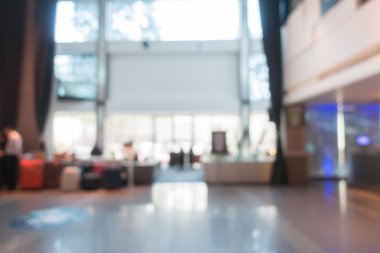 Otel lobi salonu bulanıklık
