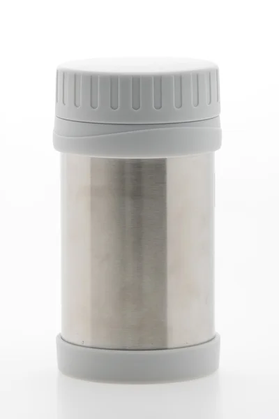 Thermos stainless bottle — Stock Photo, Image