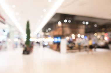 Soyut bulanık alışveriş merkezi