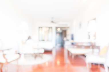 Soyut bulanıklık yatak odası