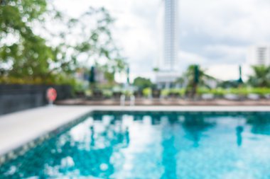 hotel resort yüzme havuzunda bulanıklık