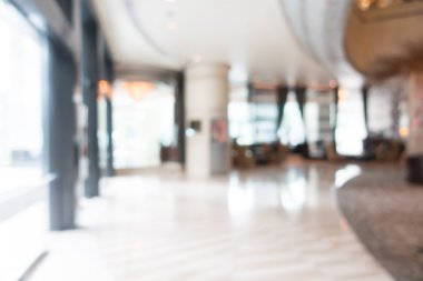 Otel lobi salonu bulanıklık