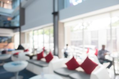 Otel lobi salonu bulanıklık