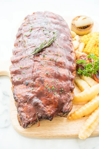 Grilled Rib barbecue — Stock Photo, Image