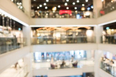 Soyut bulanık alışveriş merkezi