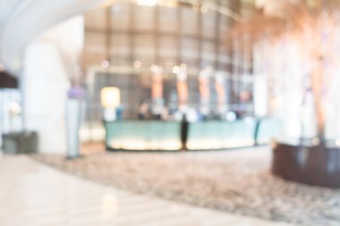 Otel lobi salonu bulanıklık