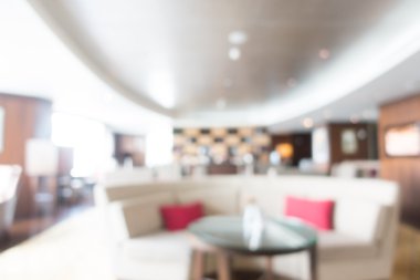 Otel lobi salonu bulanıklık