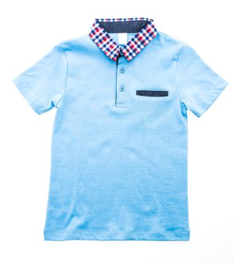 Mavi polo gömlek