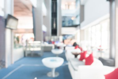 Otel lobi salonu bulanıklık