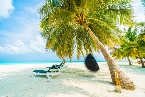 美丽的热带马尔代夫岛 — 图库照片