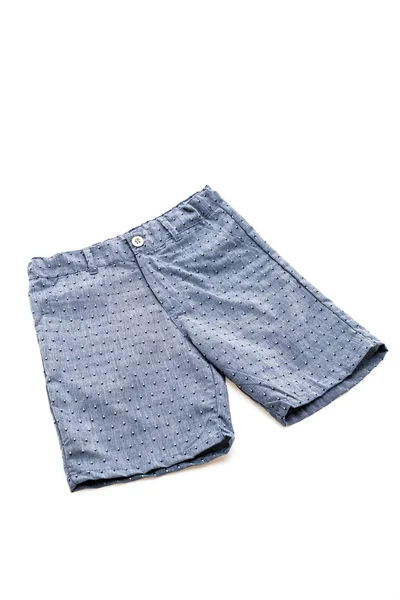 Blue short pants — Stock Photo, Image