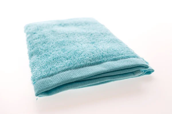 Blue bath towel — Stock Photo, Image