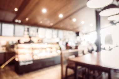 Kahve Dükkanı kafe bulanıklık