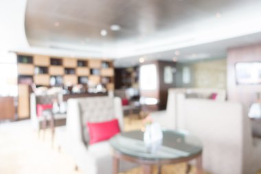 Otel lobi salonu bulanıklık