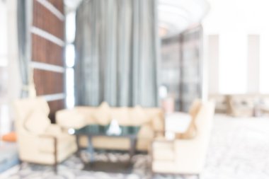 Otel lobi salonu bulanıklık