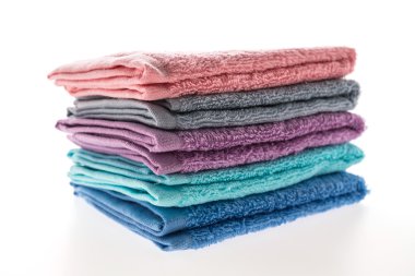 Renkli banyo havlusu