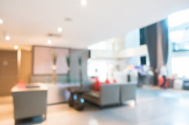 Otel lobi salonu bulanıklık