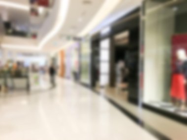 Soyut bulanık alışveriş merkezi