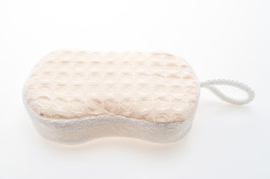 Beyaz banyo süngeri