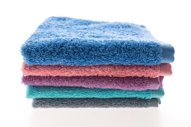 Renkli banyo havlusu