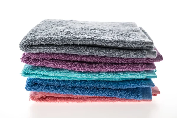 Toalha de banho colorida — Fotografia de Stock