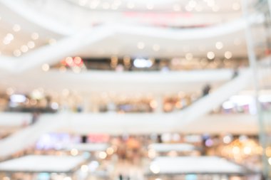 Güzel lüks alışveriş merkezi iç bulanıklık