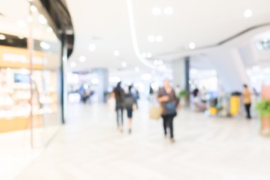 Soyut bulanık alışveriş merkezi