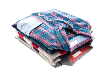 Renkli gömlek ve elbise